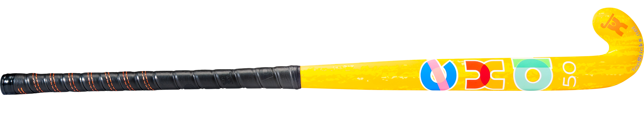 Exa 50 Mid Bow Yellow Field Hockey Stick